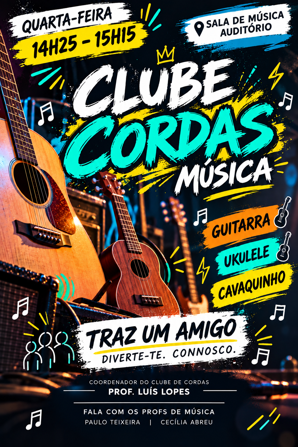 Cartaz do Clube de Cordas